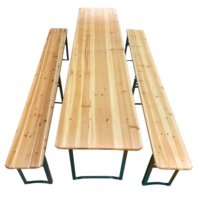 Bierzeltgarnitur 220cm klappbar