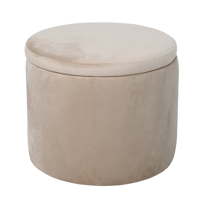 B-Ware AMBER Samt Beige