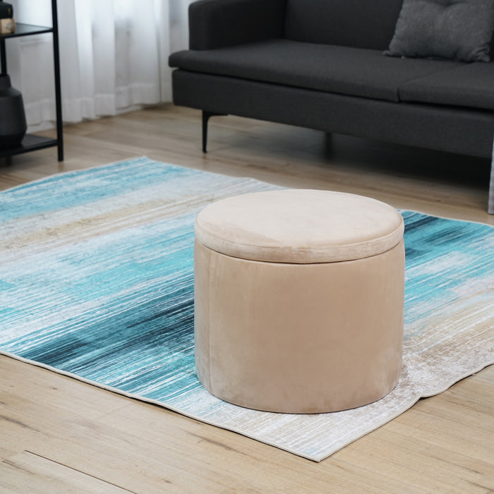 B-Ware AMBER Samt Beige