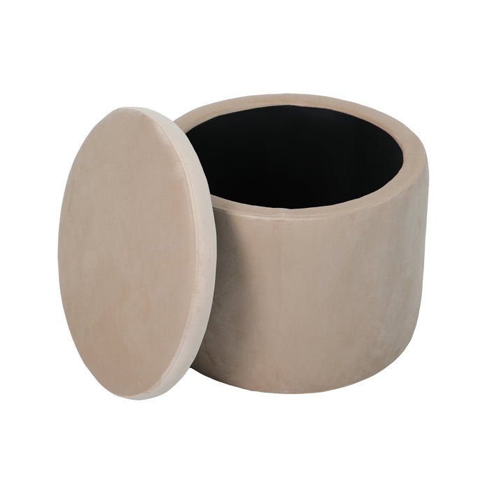 B-Ware AMBER Samt Beige
