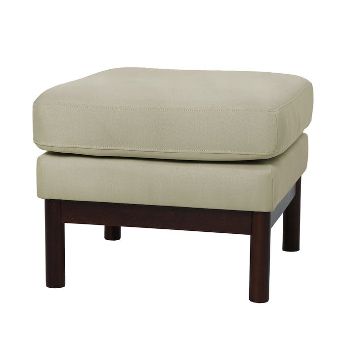 B-Ware HOLLY Hocker Weiß/Braun