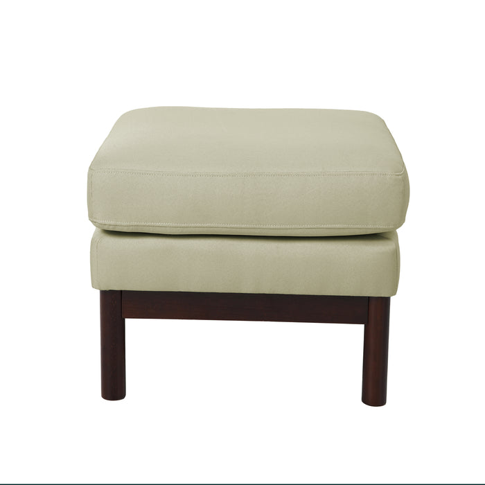 B-Ware HOLLY Hocker Weiß/Braun