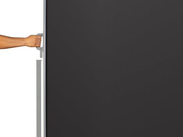 B-Ware Seitenmarkise 500x200cm Dunkelgrau