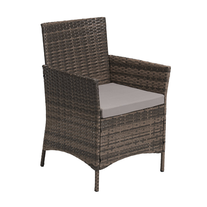 91925 + 91102 Rattan + Haube Brooklyn Set Braun (92925)