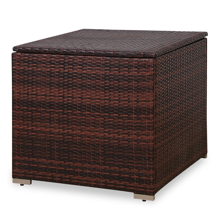 B-Ware Rattan Kissenbox für Lugano/ California Braun