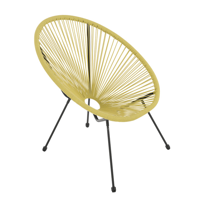 BALI Balkonset Sessel - gelb