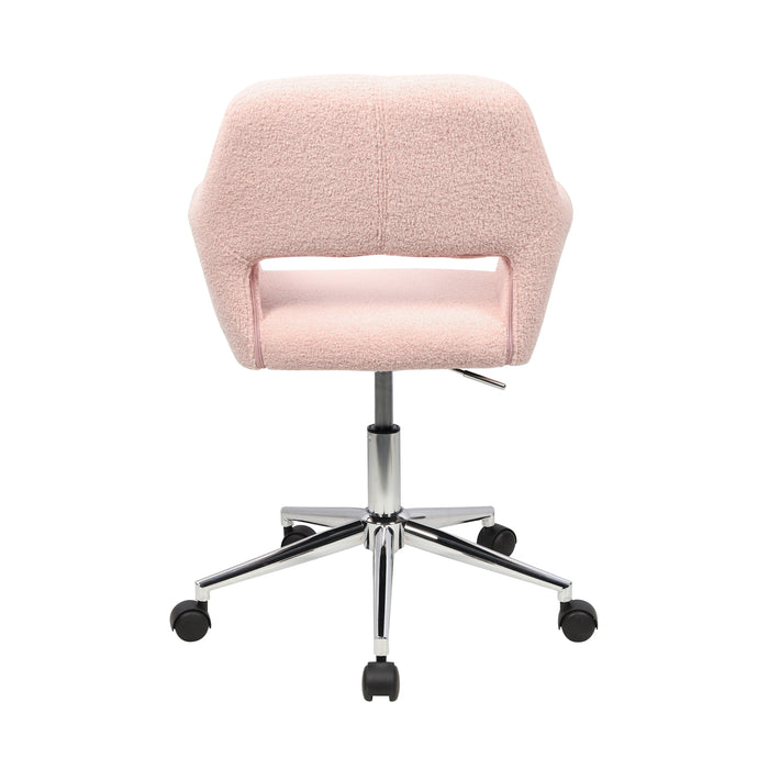 B-Ware Schreibtischstuhl JILL Teddy Rosa