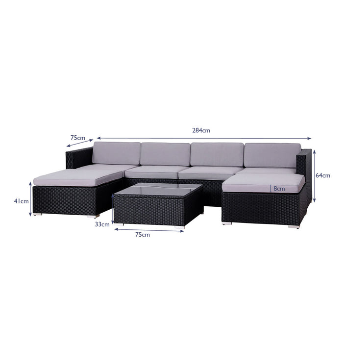 LUGANO XL Schwarz