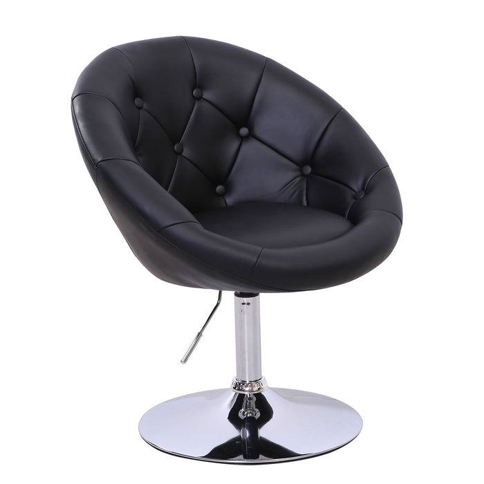 B-Ware HAVANNA Clubsessel Kunstleder Schwarz