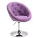 SVITA HAVANNA Cocktailsessel Stoff Lila