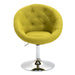 SVITA HAVANNA Cocktailsessel Stoff Limettengrün frontal
