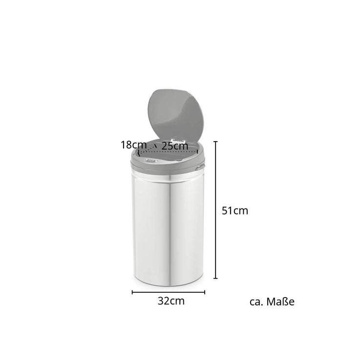 Mülleimer mit Sensor