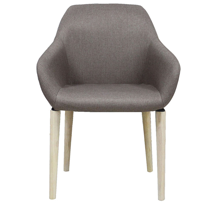 B-Ware Esszimmerstuhl Braun/Taupe