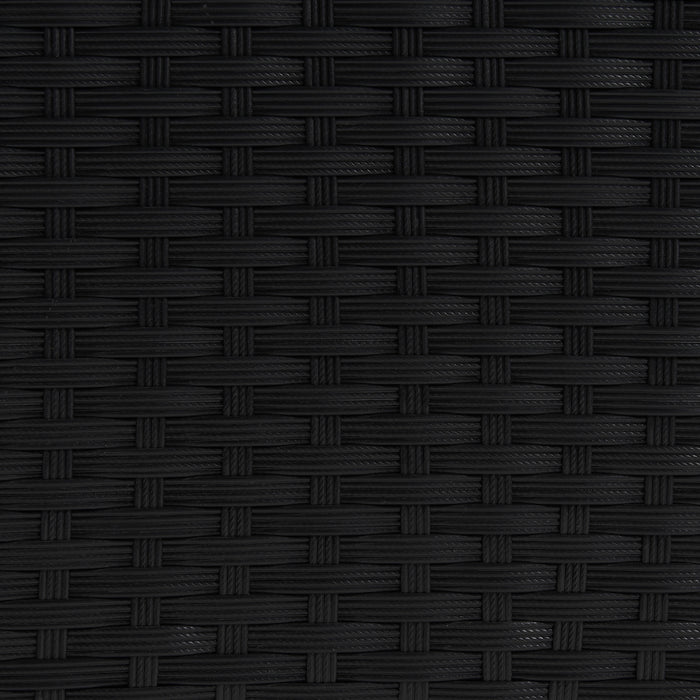 Material Polyrattan schwarz