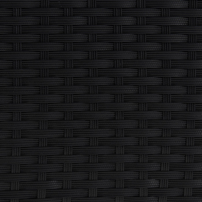 Material Polyrattan schwarz