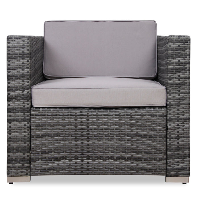 Lugano/California Polyrattan Sessel