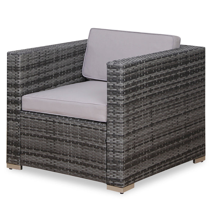 Lugano/California Polyrattan Sessel
