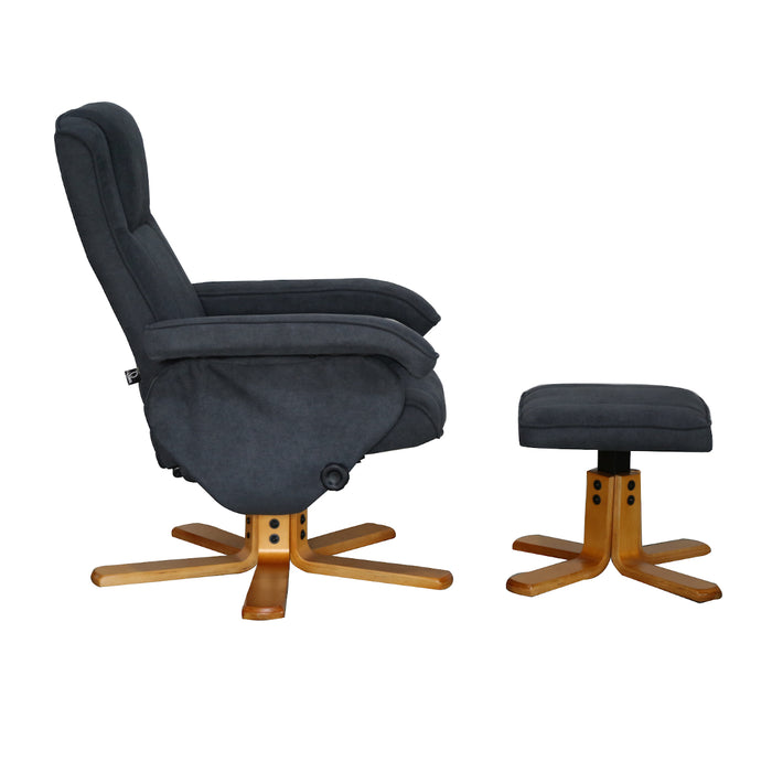 B-Ware Charles Relax Sessel Dunkelgrau
