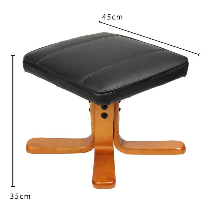 B-Ware CHARLES Relax Sessel Schwarz