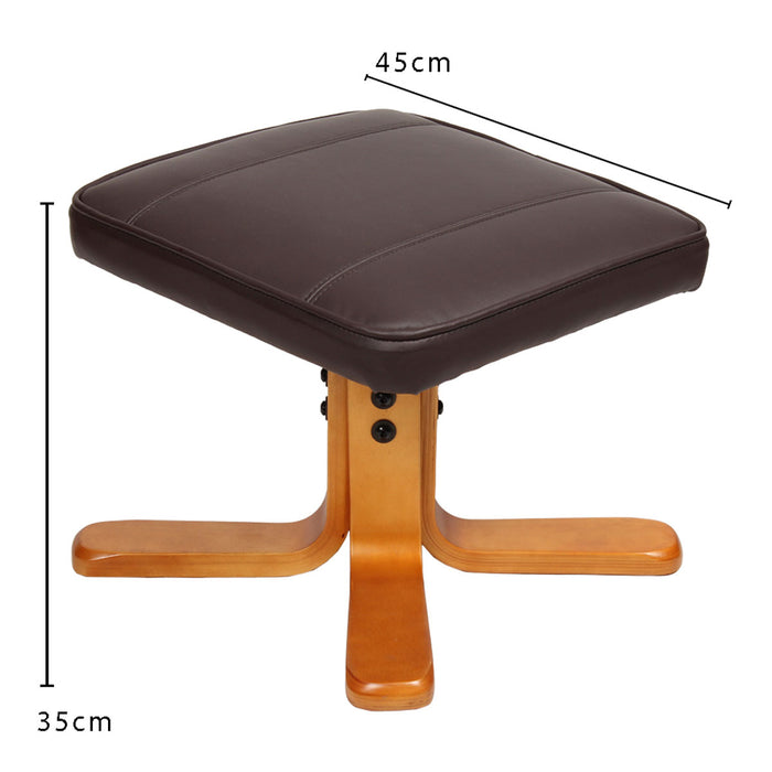 B-Ware CHARLES Relax Sessel Braun