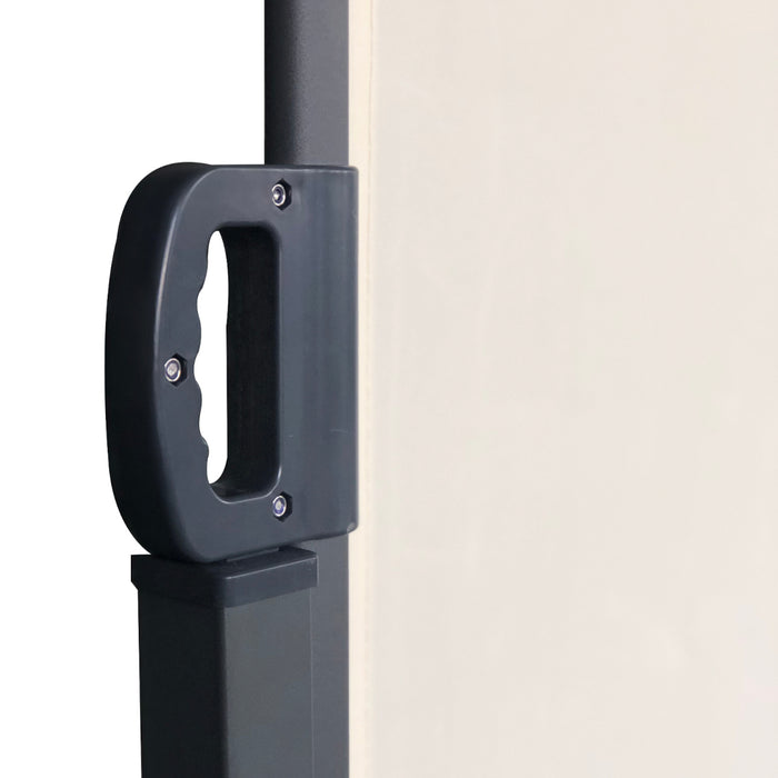 Doppel-Seitenmarkise 280g/m² Balkon-Markise Sonnenschutz Sichtschutz
