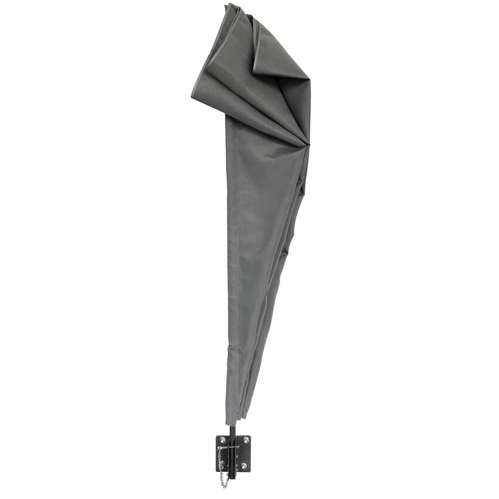 B-Ware Balkonfächer 140x140 Dunkelgrau