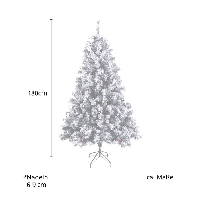 B-Ware Weihnachtsbaum Schnee 180 cm