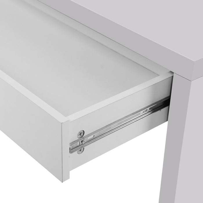 ANGULAR Schreibtisch mit Schublade Schminktisch Frisiertisch 120x40x76 cm
