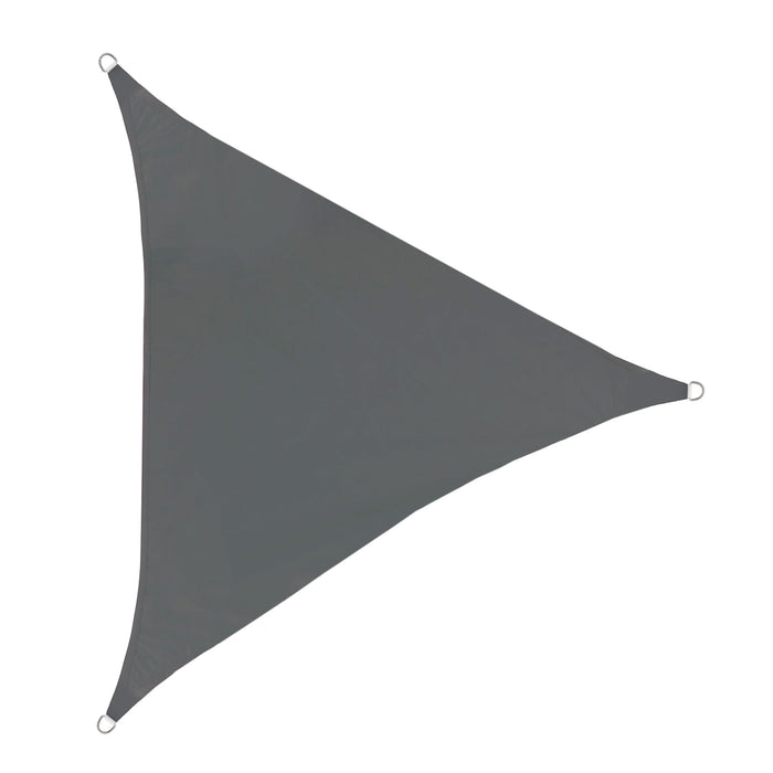 Sonnensegel Dreieck Dunkelgrau 3,6x3,6x3,6m