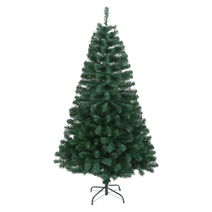 Künstlicher Weihnachtsbaum mit Luvi-Nadeln Grün 210cm hoch von SVITA